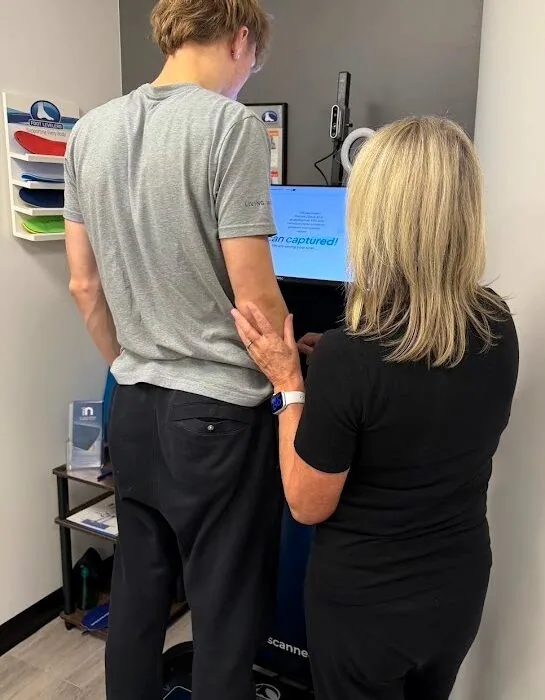 3D foot scan for custom orthotics